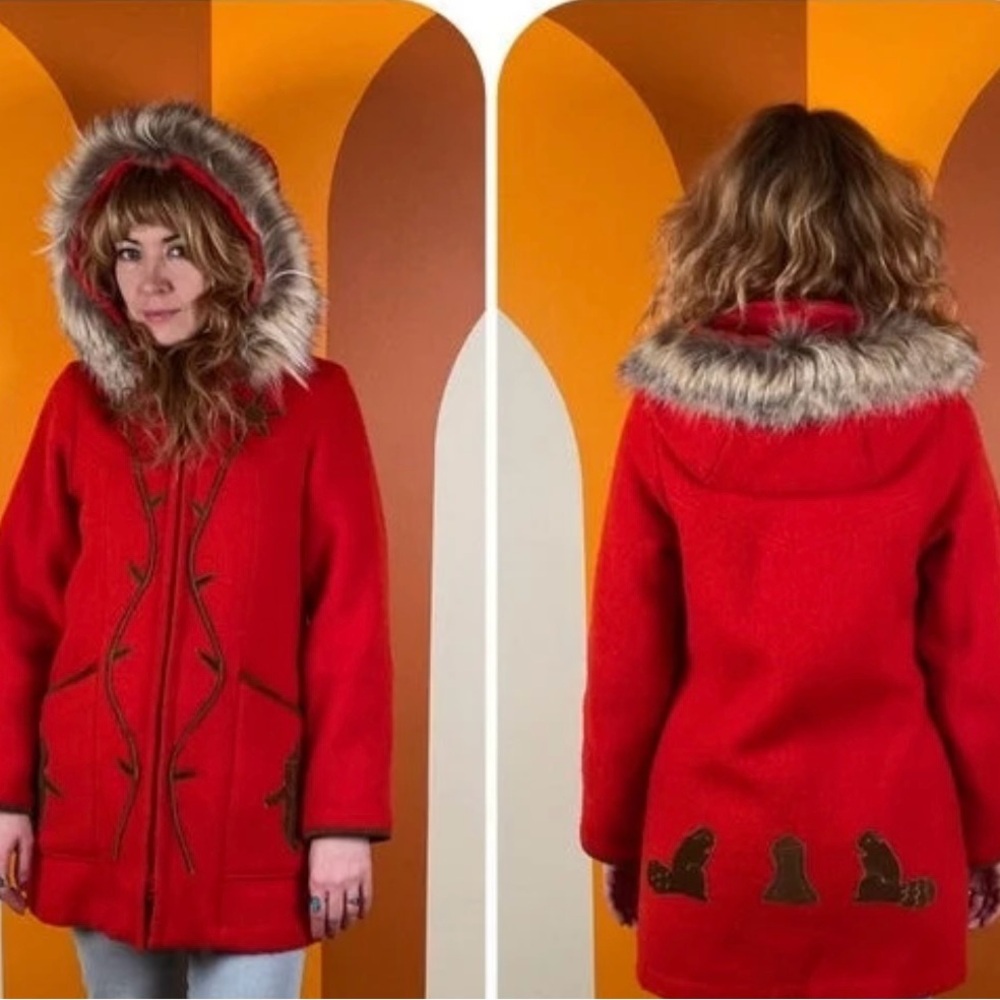 Super Vintage Indigenous Parka